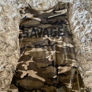 Savage barbell tank